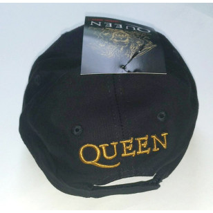 Queen - Gold Classic Crest Official Unisex Baseball Cap ***READY TO SHIP from Hong Kong***